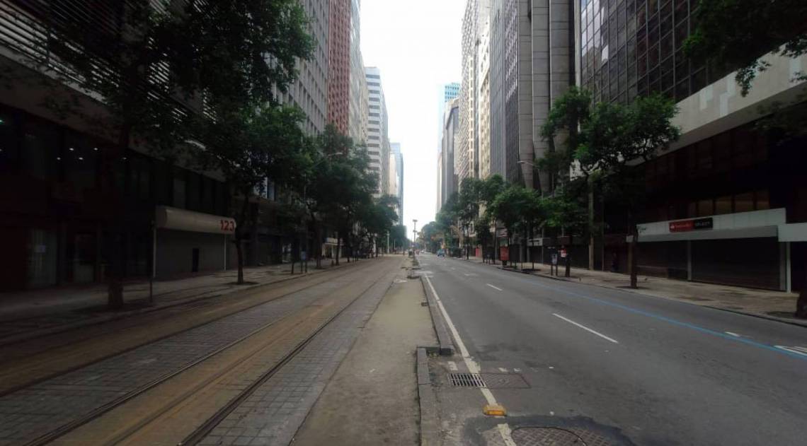 Comércio do Centro do Rio totalmente fechado