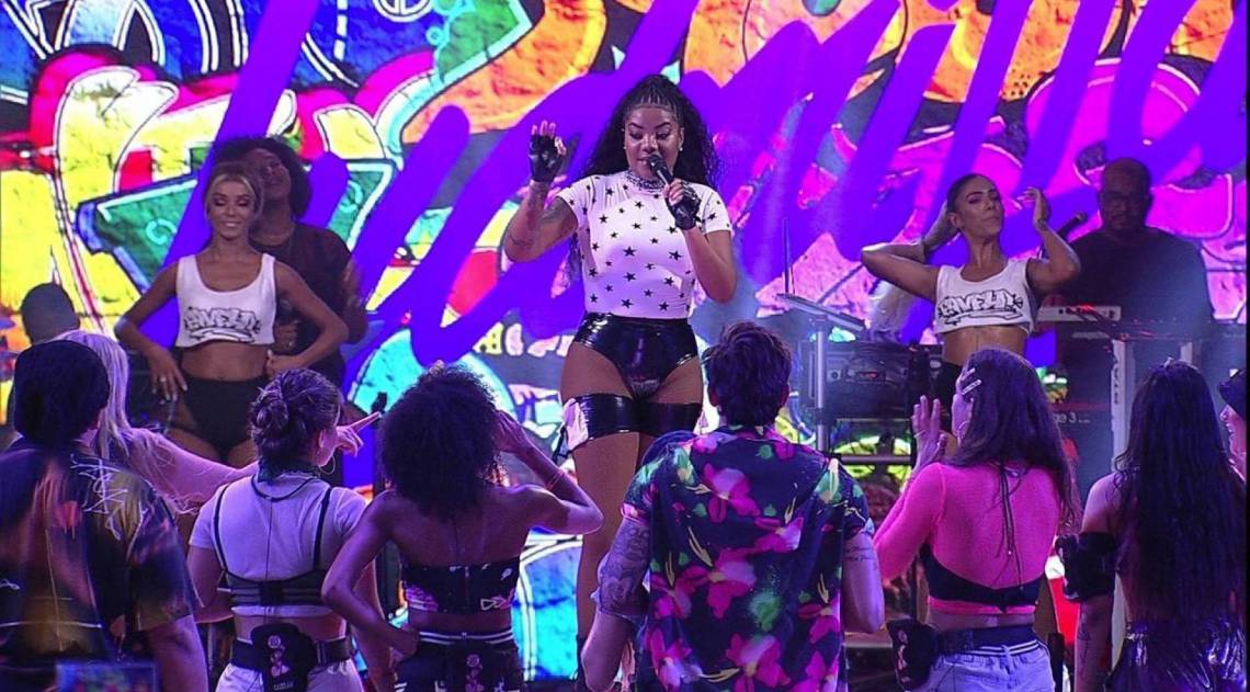 Ludmilla se apresentou na casa do 'BBB20'