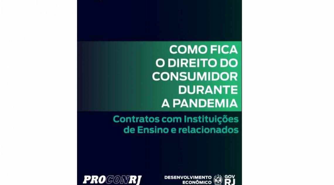 O material irá tirar as dúvidas de quem tem contrato com instituições de ensino  - Procon / Divulgação