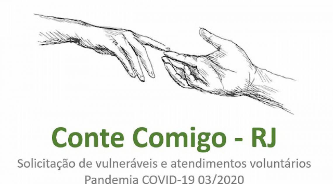Projeto precisa de financiamento para conectar voluntários a grupo de risco