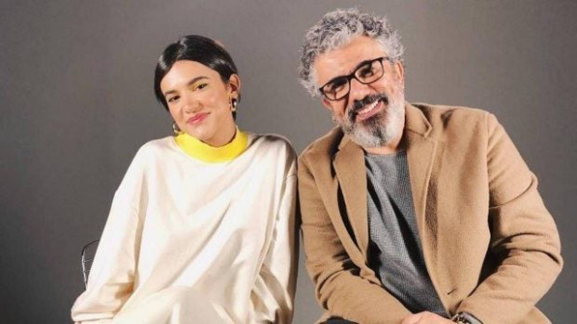 Manu Gavassi e o pai Z&eacute; Luiz 