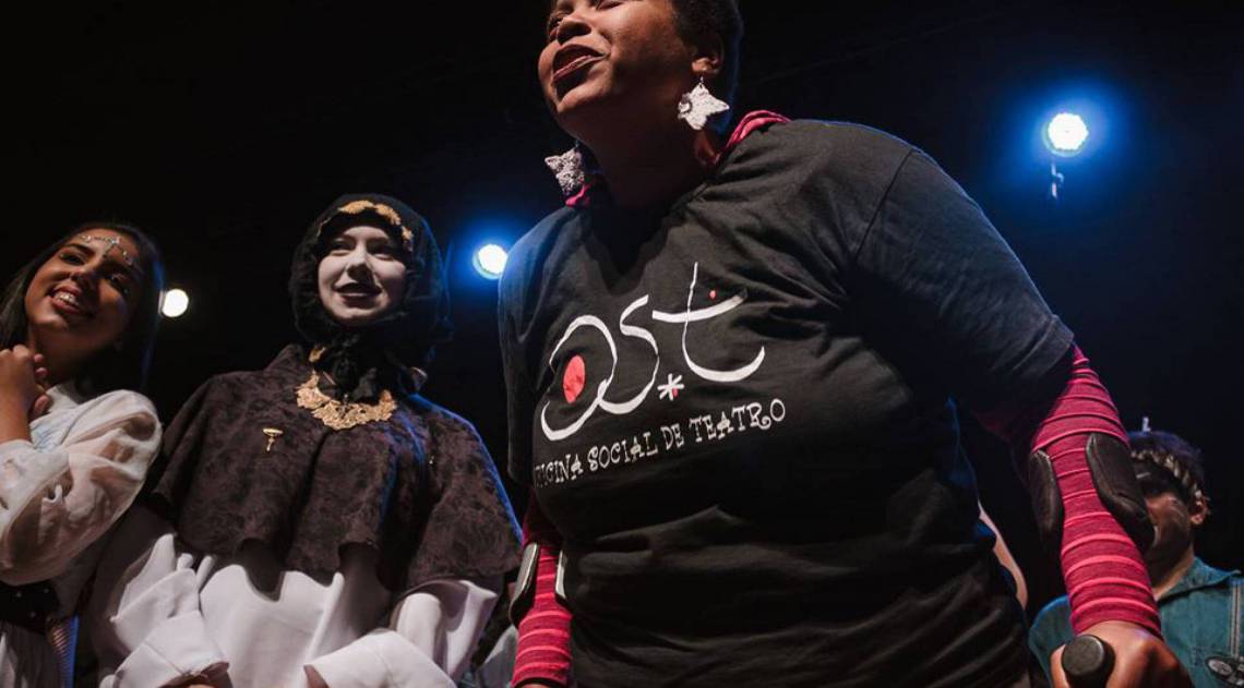 Erika era diretora da companhia de teatro Aglomerados - Reprodução / Internet