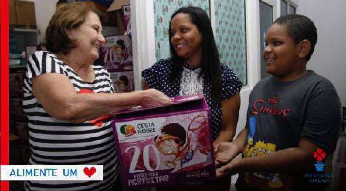 Campanha Alimente um CoraÃ§Ã£o - DivulgaÃ§Ã£o