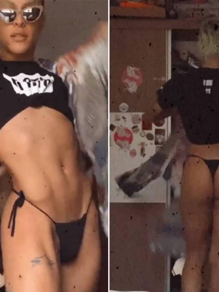 Pabllo Vittar sensualiza nas redes sociais