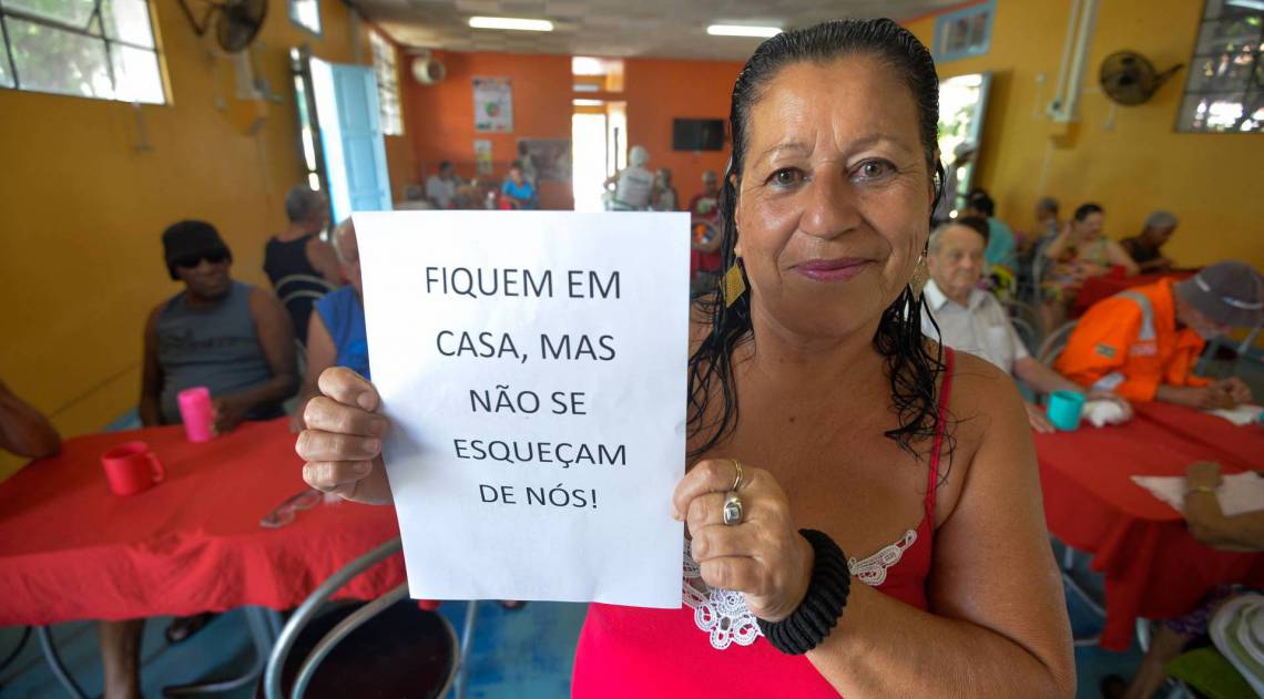 Abrigo Cristo Redentor em S&atilde;o Gon&ccedil;alo. Foto: Fabio Costa - Fabio Costa