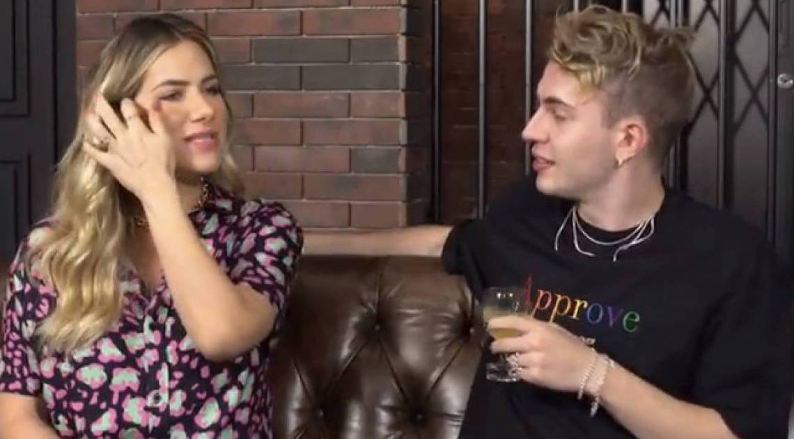 Giovanna Ewbank entrevista Leo Picon - Reprodução Internet