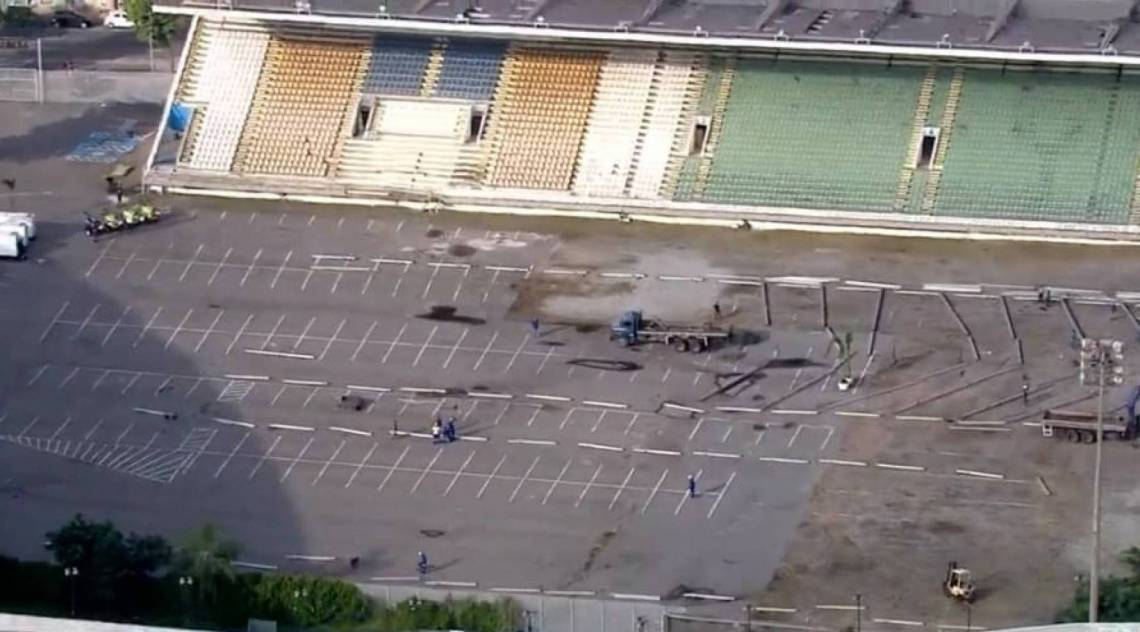 Unidade está sendo montada na área do antigo Estádio de Atletismo Célio de Barros