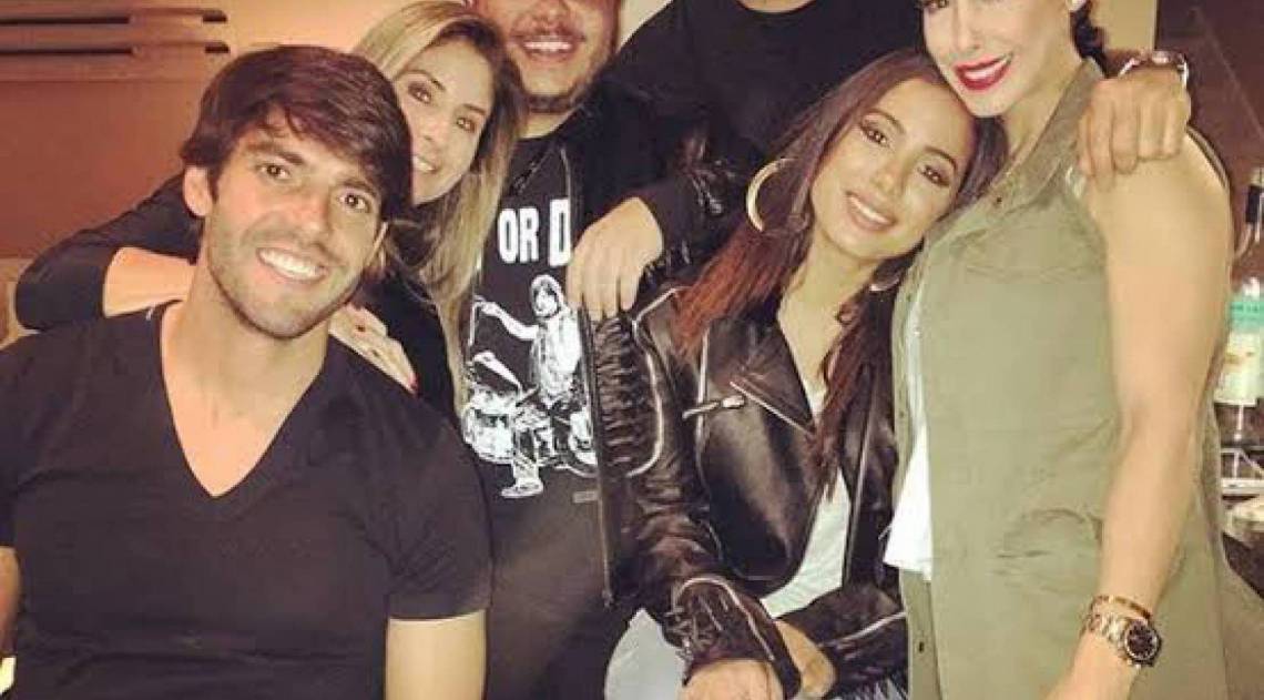 Rodrigo Branco e seus amigos famosos - Reprodução de Internet