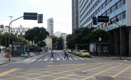 Ruas do Centro do Rio sofrem com apagão por quase três horas