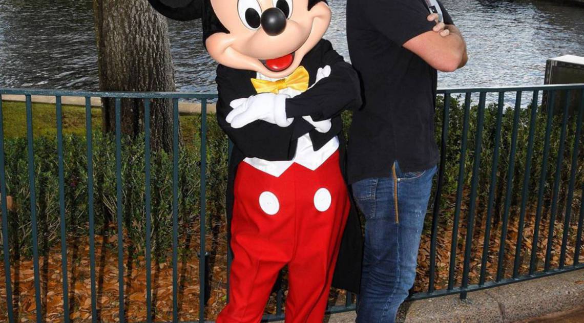 Rodrigo Branco na Disney