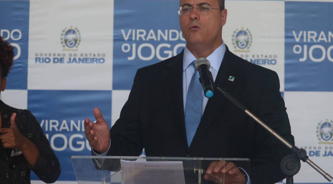 Rio,02/04/2020-COVID-19-CORONA VIRUS, Palacio Guanabara, coletiva com Governador Wilson Witzel,na foto. Governador Wilson Witzel .Foto: Cleber Mendes/Agência O Dia - Cléber Mendes