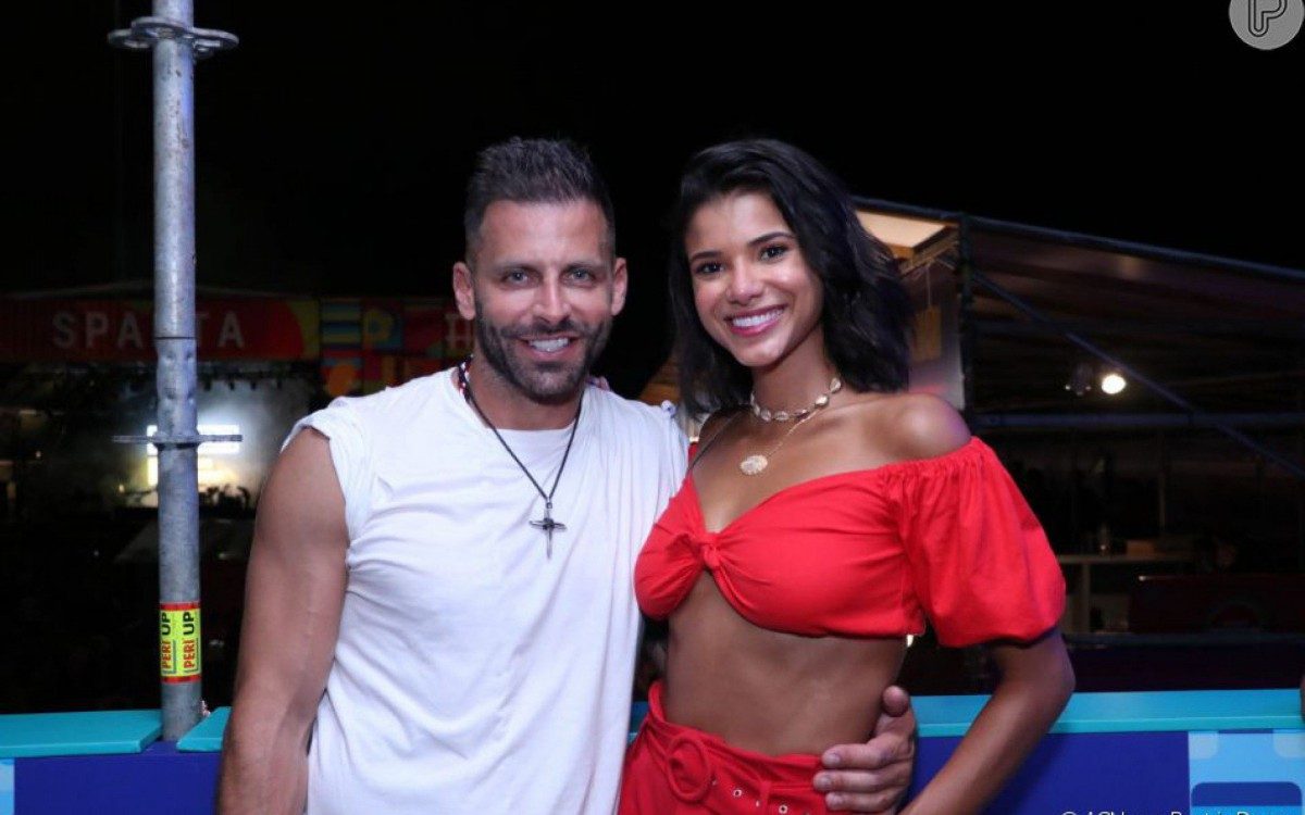 Henri Castelli e Jakelyne Oliveira - AgNews