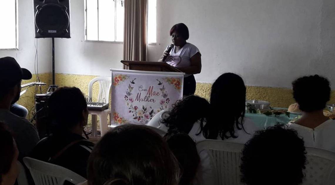 Sandra Santos, fundadora da Casa Mãe Mulher 