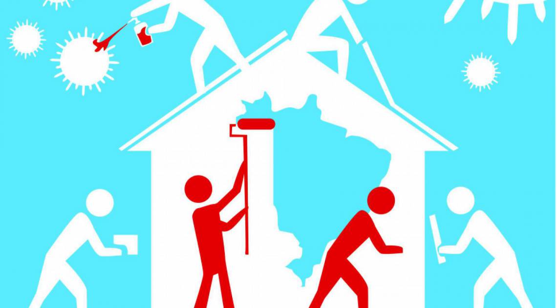 &Eacute; preciso, por&eacute;m, buscar pontos de converg&ecirc;ncia para que, no momento em que tudo isso chegar ao fim, possamos seguir adiante - Arte Paulo Márcio