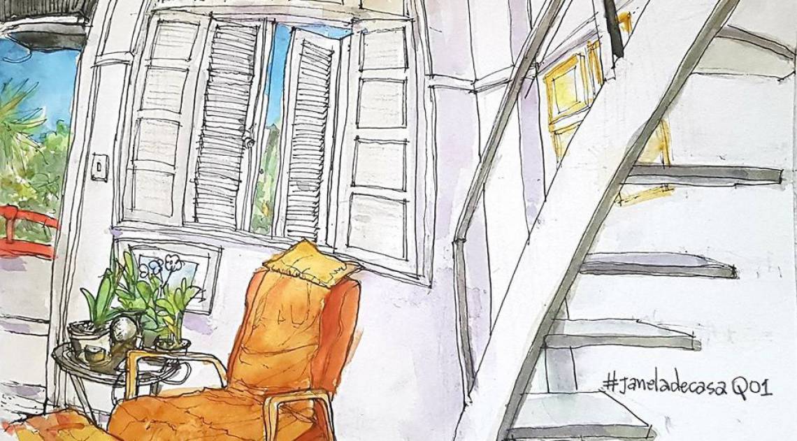 Temas variam entre cômodos, plantas e autorretratos 