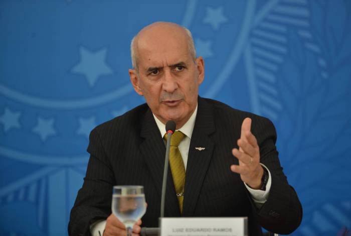Ministro-general Luiz Eduardo Ramos teria sido o respons&aacute;vel por organizar a planilha informal  - Marcello Casal Jr/Ag&ecirc;ncia Brasil 