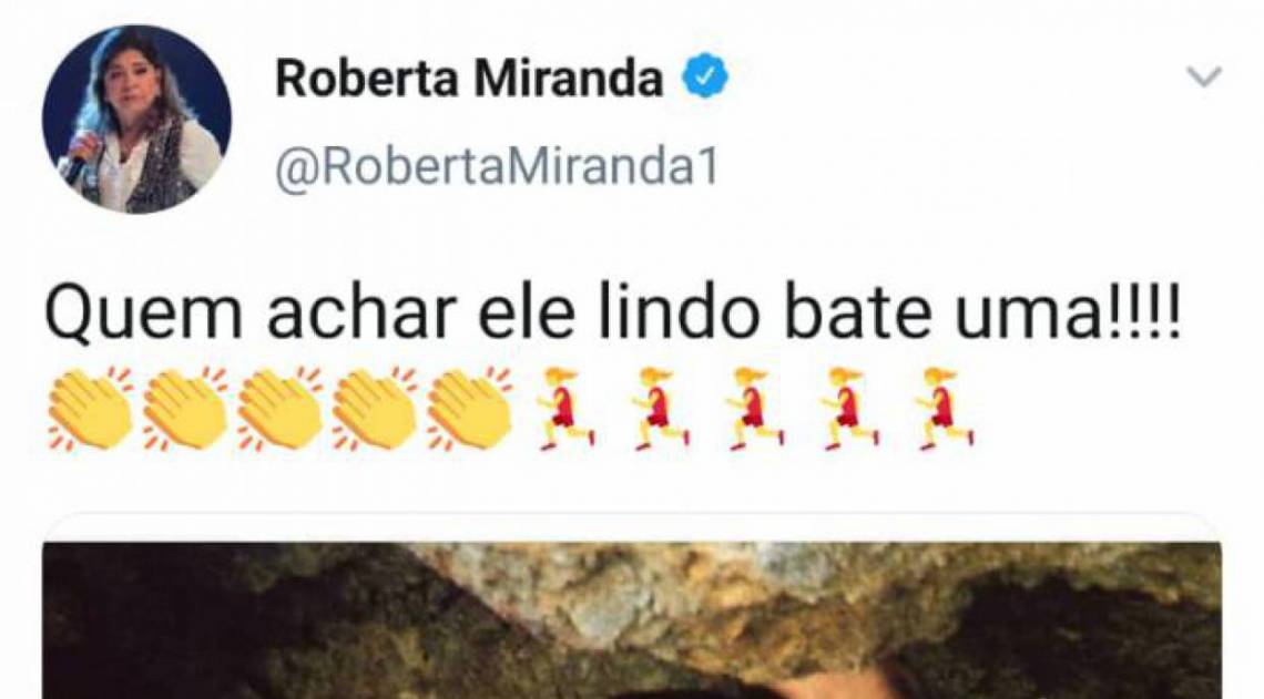 Roberta Miranda vai parar no trending topic do Twitter