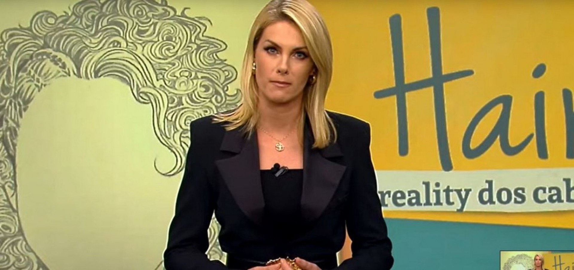 Ana Hickmann anuncia vencedor errado na final de reality show - Reprodução