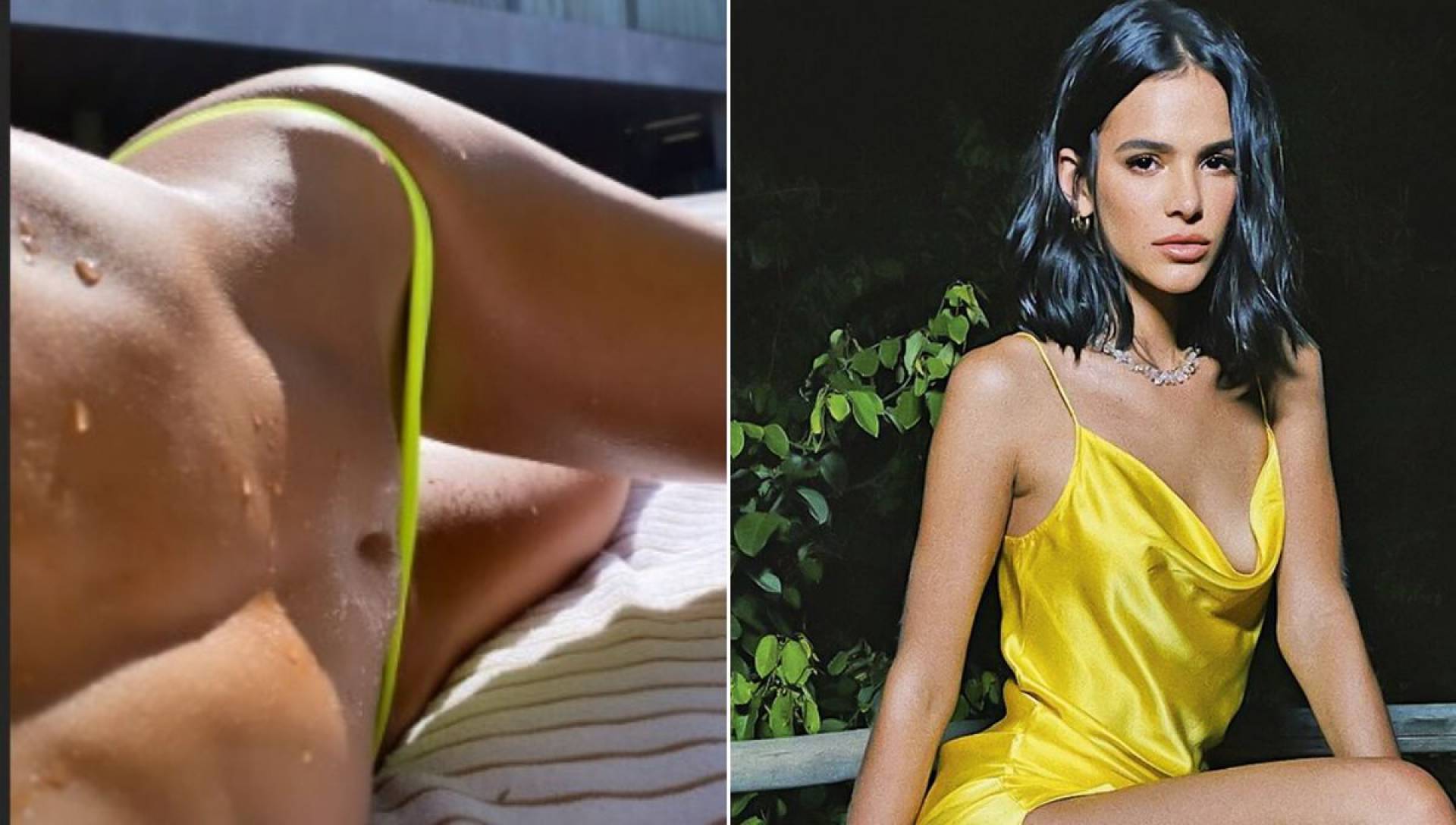 Bruna Marquezine posta foto de corpo bronzeado durante quarentena Meia Hora  - Celebridades e TV