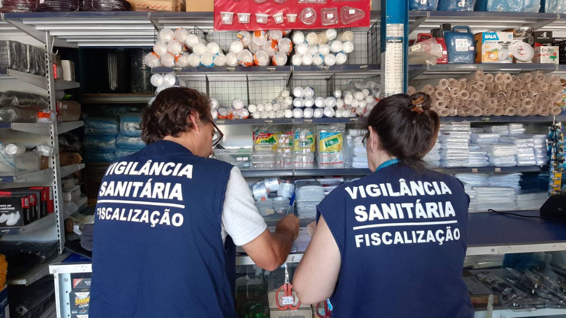 Agentes da Vigil&acirc;ncia Sanit&aacute;ria 
