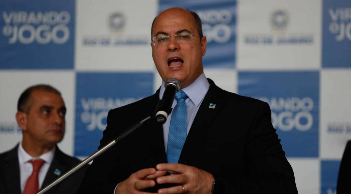 Wilson Witzel é investigado em processo que apura ilegalidades em contratos da área da saúde firmados durante a pandemia de covid-19 - Gilvan de Souza