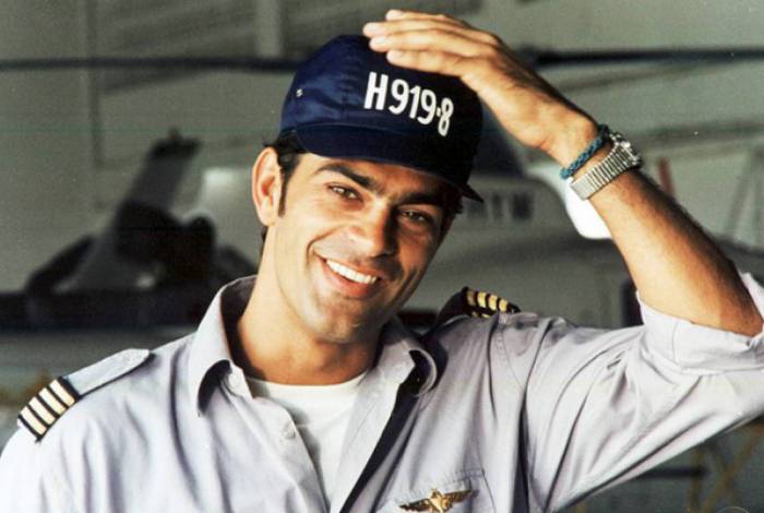 Carolina Ferraz e Eduardo Moscovis em cena da novela 'Por Amor', de 1997 - Divulgação / TV Globo