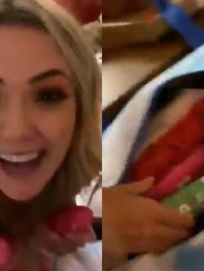 Marcela descobre o 'presente' de Gizelly