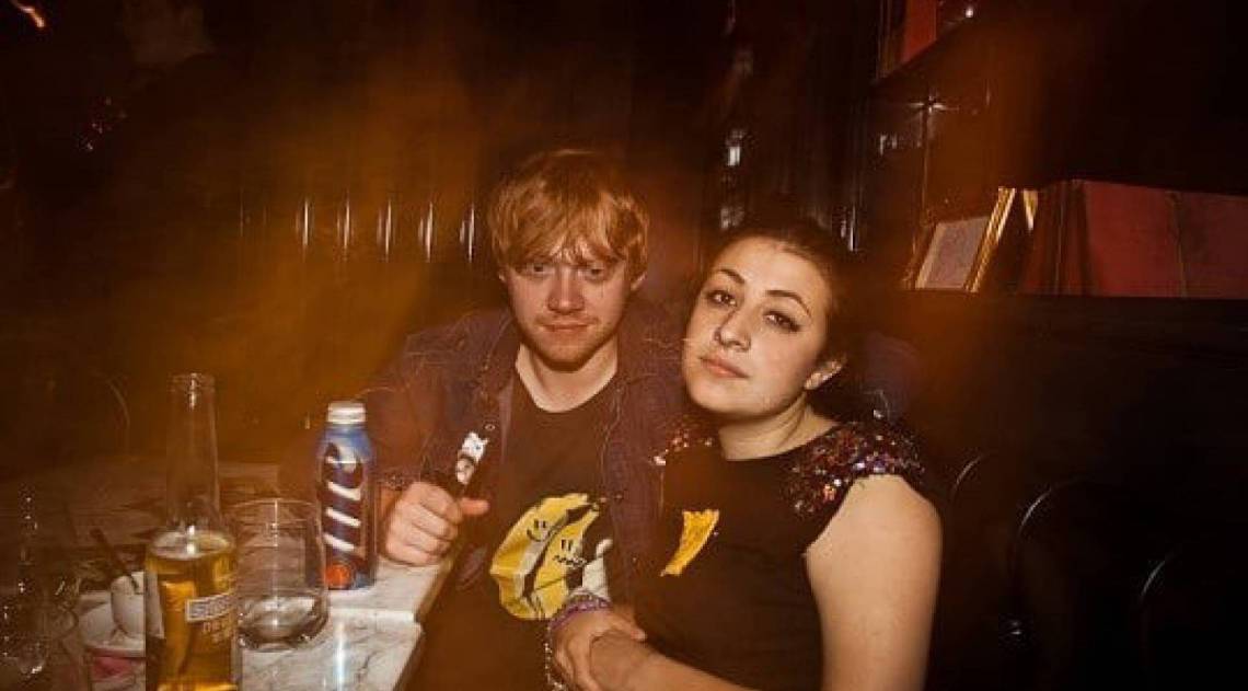 Rupert Grint e Georgia Groome - Reprodução Internet