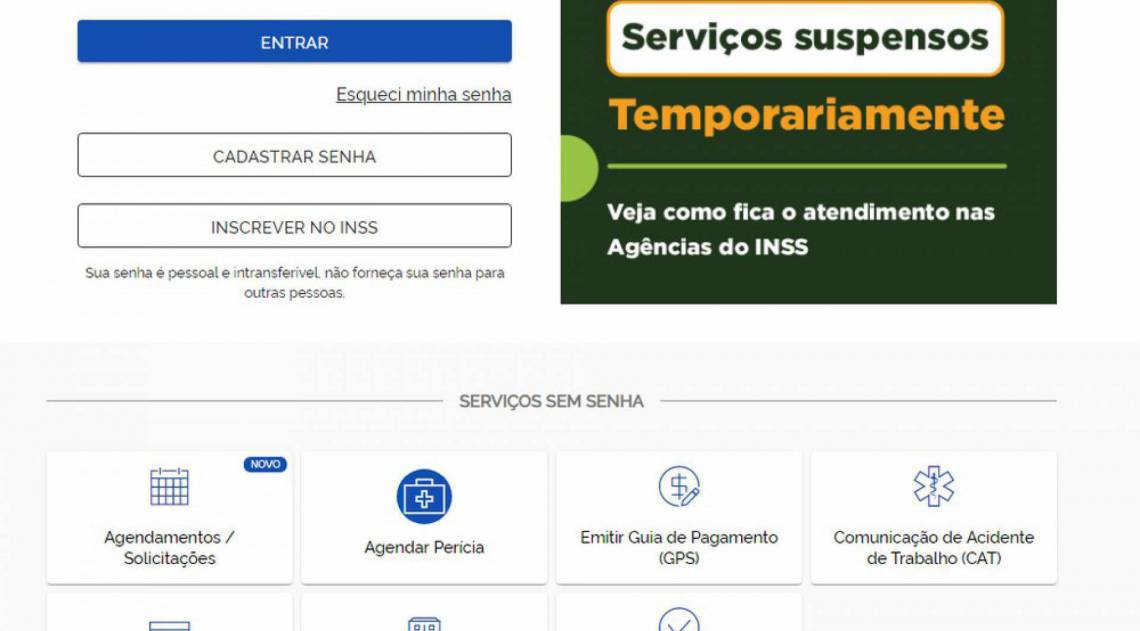Trabalhador pode enviar atestado e solicitar aux&iacute;lio-doen&ccedil;a pela p&aacute;gina 'Meu INSS'