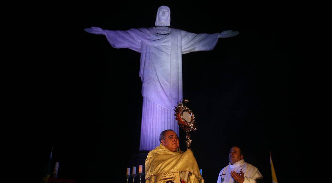 Missa no Cristo Redentor 
