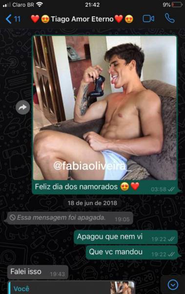 Tiago Ramos foi casado com o empresário Eduardo Pereira 