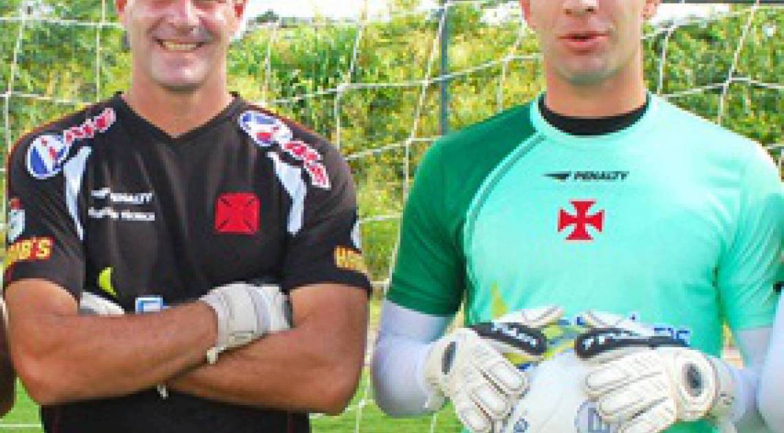 Carlos Germano ao lado de Fernando Prass - Divulgação