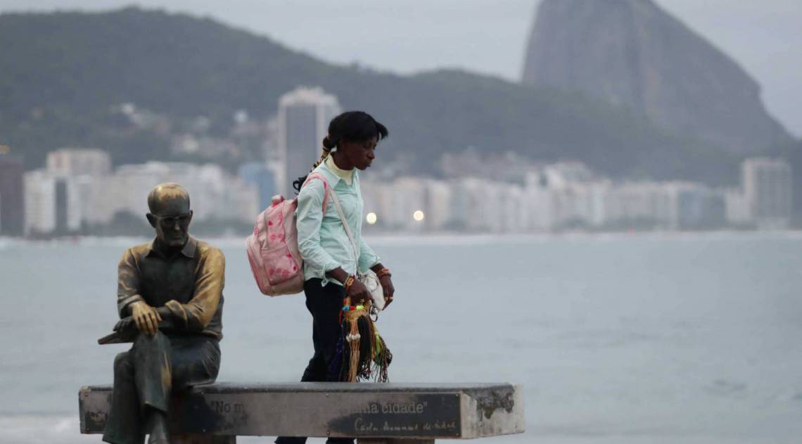 Rio, 09/04/2020 - COVID 19 - Coronavírus -  Movimento de Idosos pelas ruas da cidade, foto de Gilvan de Souza / Agencia O Dia 
