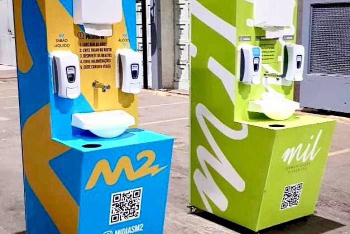 Prefeitura instala 20 lavatórios móveis em unidades de atendimento à população de rua 