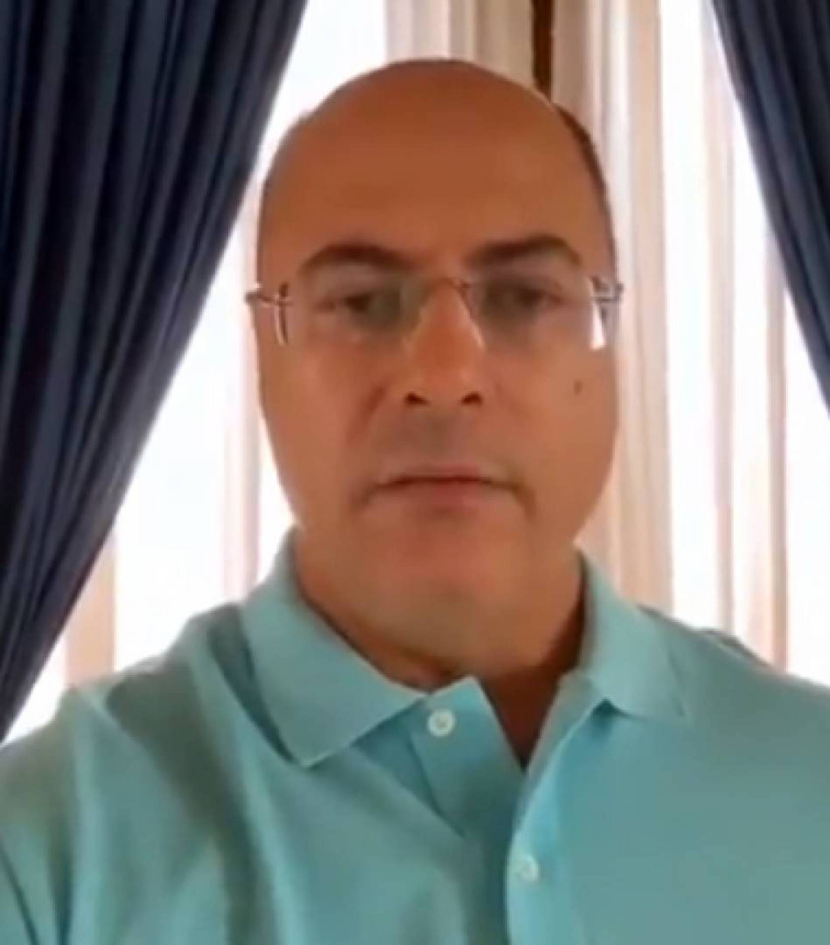 Governador anunciou pelas redes sociais que está com o coronavírus - Reprodução / Internet