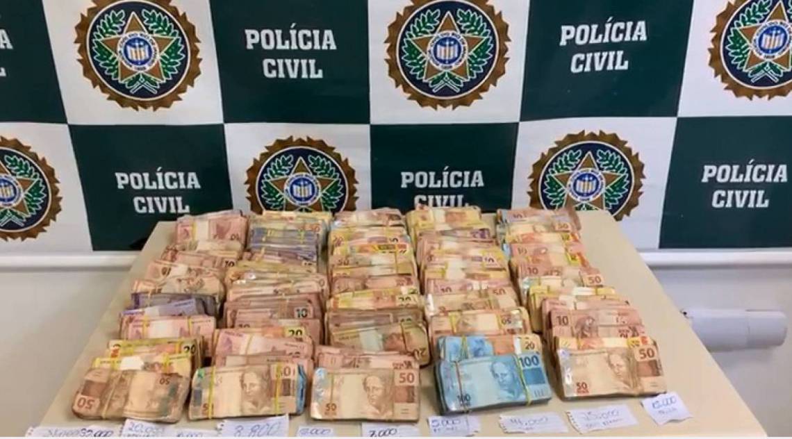 Material apreendido na ação - Divulgação / Polícia Civil