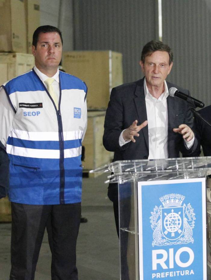 Marcelo Crivella firmou parceria com a Pol&iacute;cia Rodovi&aacute;ria Federal (PRF)