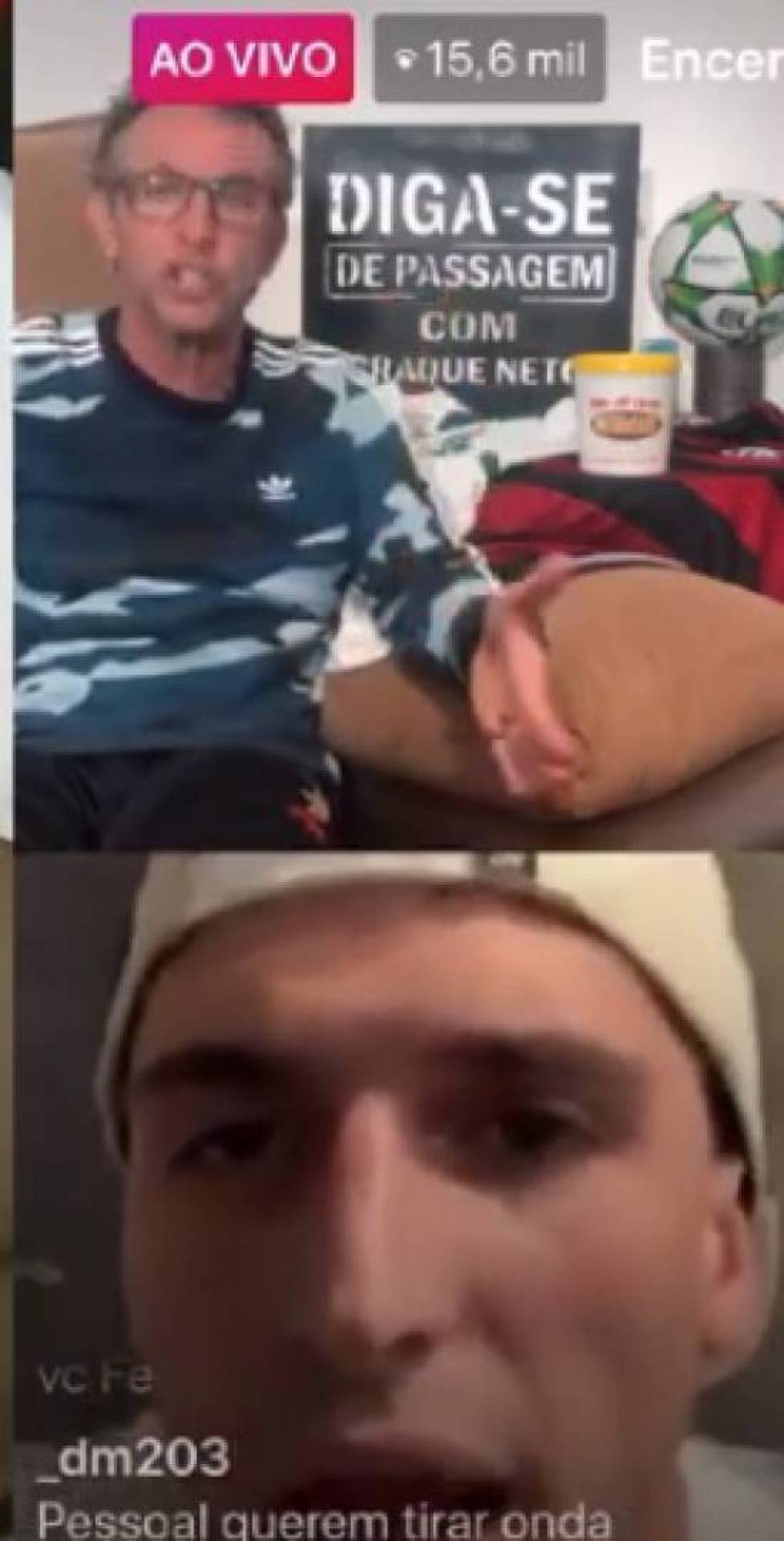 Live de Neto com Prior