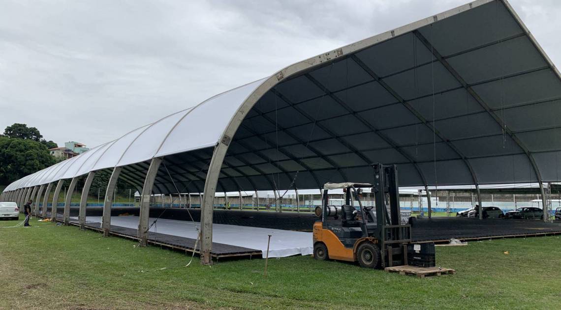 Obras vão prosseguir durante os fins de semana e feriados
- Divulgação