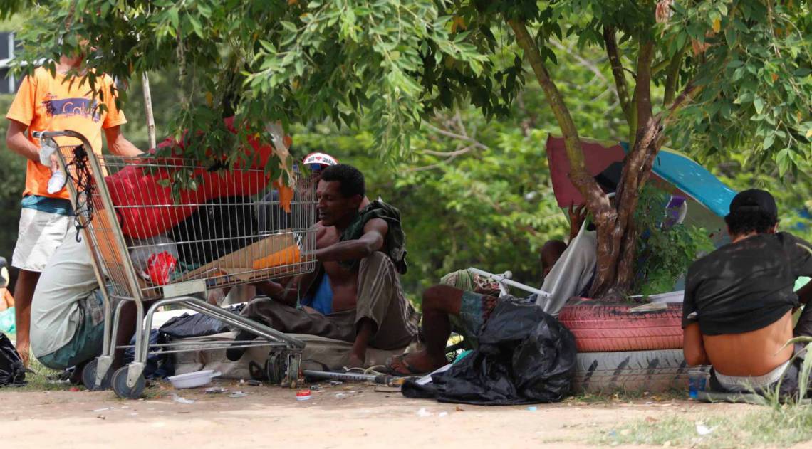Rio, 19/04/2020, Cracudos na Avenida Brasil e na Mangueira, foto de Gilvan de Souza / Agencia O Dia