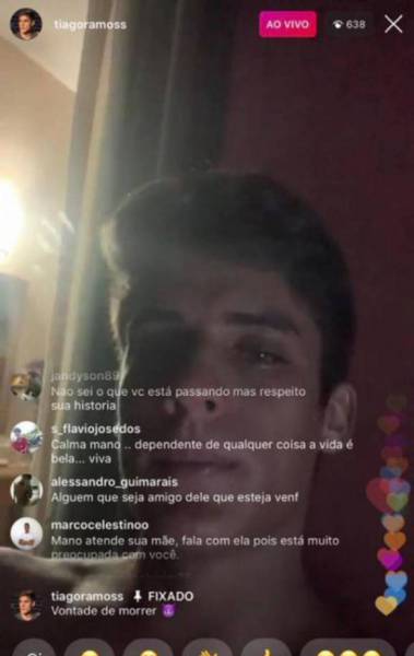 Tiago Ramos diz que tem 'vontade de morrer' em live antiga do Insta