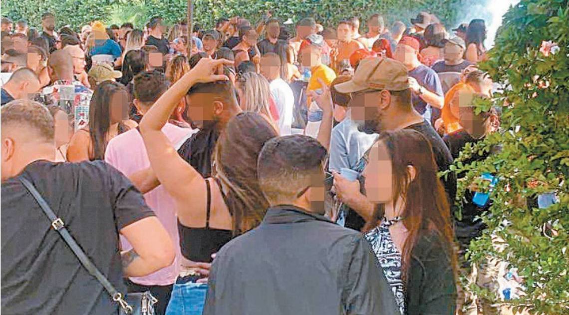 Festa em Campo Grande reuniu centenas no último fim de semana - REPRODUÇÃO TWITER