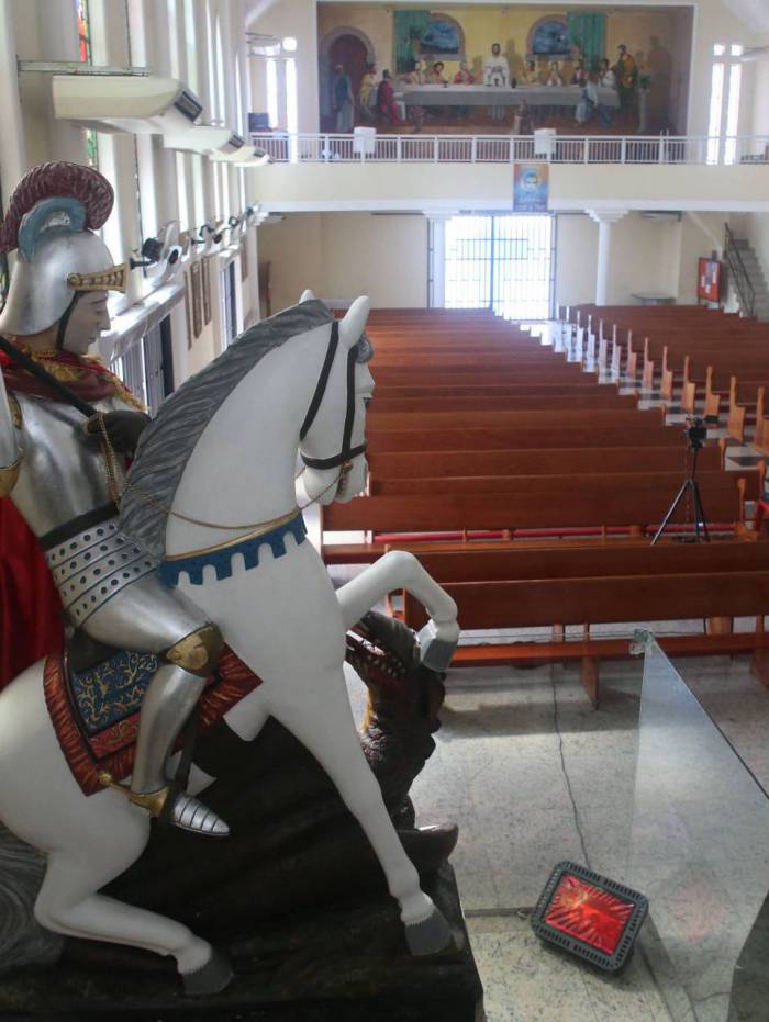 Por causa da pandemia, missas na Igreja Matriz, em Quintino, serão virtuais
