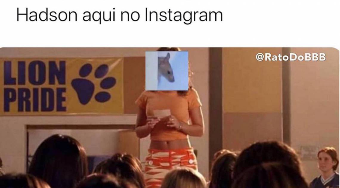 Memes do Instagram Rato do BBB