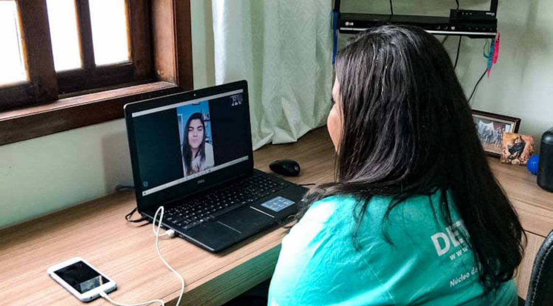 Atendimento online - Reprodução