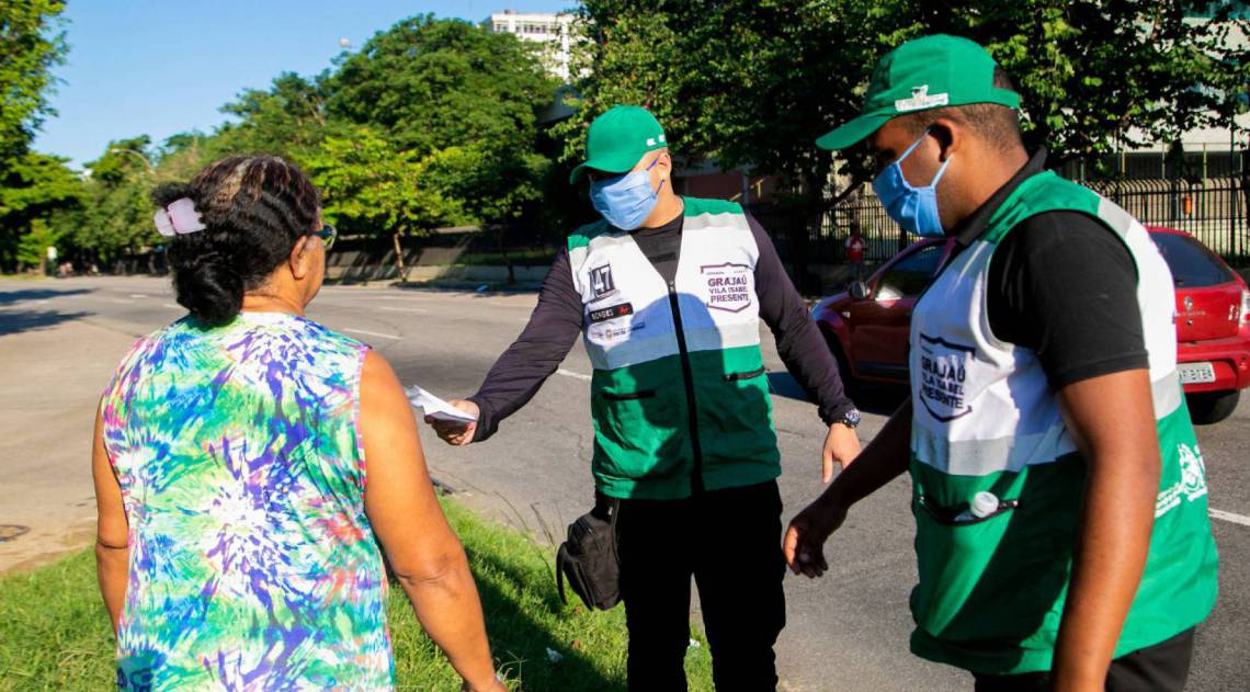 Distribuição de máscaras - Divulgação