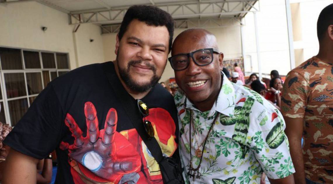 Babu Santana e Nando Cunha 