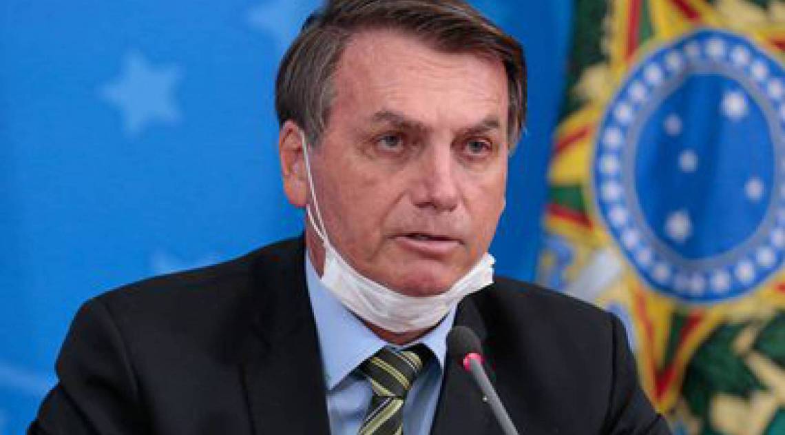 Os presidentes da República, Jair Bolsonaro e  do Supremo Tribunal Federal, ministro Dias Toffoli, fazem declaração à imprensa no Planalto - Carolina Antunes/PR
