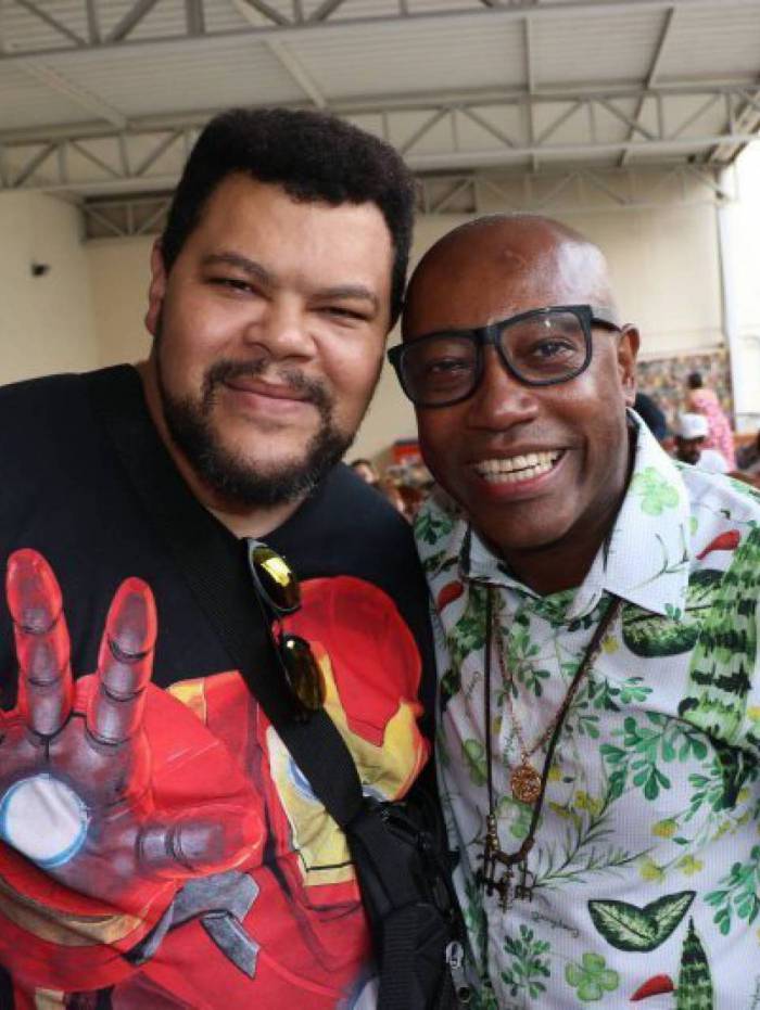 Babu Santana e Nando Cunha 