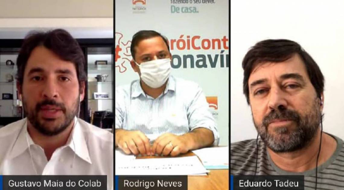 Rodrigo destacou a adoção de carros de som para orientar as pessoas a ficarem em casa, a sanitização de ruas e a distribuição de kits de limpeza e máscaras - Reprodução da internet